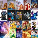 Full Drilled 5D Diamond Painting Embroidery Cross Stitch Art DIY Kits Pokemon UK