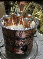Turkish Arabic Copper Sand Coffee Maker Coffee Heater Coffee Brewer Kumda Kahve