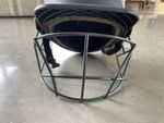 Masuri VSF Full Face Ventilated Cricket Helmet, Medium - Blue/Yellow/Black