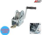 Heavy Duty 1000Lb 26ft 8m Gear Hand Trailer Cable Winch Boat Trailer Auto Marine