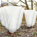 6 Packs Reusable Plant Covers Freeze with Drawstring for Winter Frost Protection