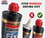 Reusable Sealant Nozzle Caps Silicone Mastic Caulk Tube Covers Stop Drying Out