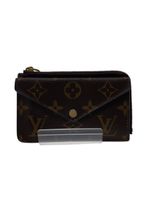 LOUIS VUITTON Card Case PVC Brown Total Pattern Women's M69431 Used