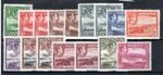 Antigua 1938-51 values to 10s + shades SG 98-108 MLH/MH