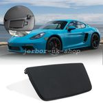 Sun Visor Mirror Cover For Porsche For 718/981/911 Black/Luxor Beige