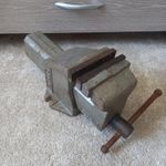 Vintage PARAMO Sheffield England 4" Jaw Cast Steel Bench Vice Clamp 