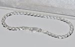 Sterling Silver Baby / Children's Solid Curb Bracelet - 6 inch