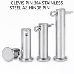 3mm 4mm 5mm 6mm 8mm Clevis Pin 304 Stainless Steel A2 Hinge Pin Rigging Pin