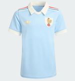 Polo de rugby home France 120 ans Heritage Bleu short sleeve Shirt