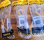 3 x sealed DeWalt DPG54-1D EU Protector Safety Glasses - Clear Lens
