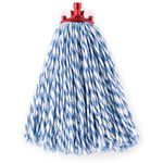 Vileda Mop Head Refill Pack Supermocio Microfibre and Cotton Version