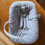 Stokke Tripp Trapp Newborn Set Seat Cushion with Safety Harness, Grey