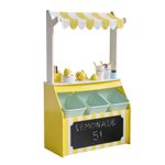 Childrens Shop Playset Sunny Citrus Lemonade Stand Roleplay Set Teamson Kids