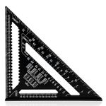 30CM 12" ROOFING SPEED SQUARE ALUMINIUM RAFTER ANGLE MEASURE TRIANGLE GUIDE TOOL