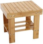 BAMBOO SMALL STEP STOOL SEAT HOME KITCHEN SHOP BAR APPLIANCE MULTI PURPOSE USE