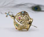 CROWN with Stones for Our Lady of FATIMA,Saints Virgin, Religious Statue, CROWN