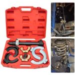 Macpherson Interchangable Fork Strut Coil Spring Compressor Extractor Tool Set