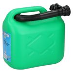 5L Petrol Diesel Fuel Jerry Can Car Spout Nozzle Lawnmower Motorbike Motorcycle 