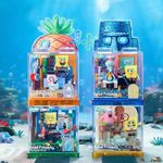SpongeBob Building Blocks Set – Patrick Star Krusty Krab & Squidward Room Model