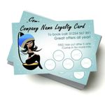 Personalised Loyalty Cards, single/double sided, wide range of templates