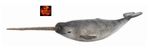 Narwhal Whale Sealife Toy Model Figure by CollectA 88615 Brand New