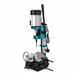 KATSU Tools Bench Morticer with Cast Iron Sliding Table 750W, 10mm (3/8") Chisel
