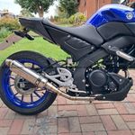 Full Stainless Exhaust System Yamaha MT125 2020-2024