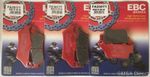 EBC Carbon FRONT and REAR Brake Pads Fits YAMAHA XT700 TENERE 700 (2018 to 2025)