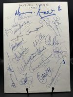 British Lions 1971 New Zealand X 20 Hand Signed -From Collectors Estate