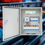Cold-rolled Steel Electrical Box Wall Mounted Enclosure Box 40*20*50cm
