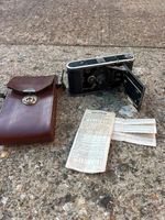 Vintage Foth Rollfilm Lexus Camera in Leather Case