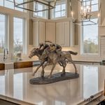 The Chase - Horse Racing Art Sculpture