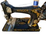 Antique Singer 28K EHand Crank Sewing Machine 1910 Clydebank Good Cond  F9718456