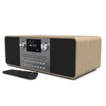 DAB+/DAB & FM Radio CD Player Bluetooth Transmit and Speaker - AZATOM D4 Oak