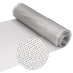 6m 1 Roll Stainless Steel Rat Mesh Rodent Proofing Woven Fine Wire Metal Netting