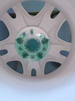 Alloy Wheel Masking Discs High Temperature for Powder Coating Hub Covers refurb