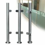 Railing Corner Post Stainless Steel Railing Corner Post 4.2cm/1.65inch