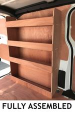 Toyota Pro-Ace Van Shelving Racking L2 MWB 2022-2023 System Tool Storage Unit