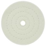 150mm 6" Spiral Stitched Cotton Buffing Polishing Wheel Mop For Bench Grinder