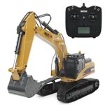 HuiNa Full Metal RC Excavator Digger V5 23Ch 2.4Ghz - All Metal 1:14 1580 - V5