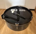 Sonor Bass Drum 22"x9" Fan Drum / Marching Drum Inc Carry Strap & Mallet