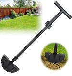 Garden Grass Long Handle Lawn Edger Digger Edging Landscaping Tool 96cm - 124cm