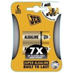 Super Alkaline Batteries C Size 2 Per Card Box 10