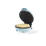 Giles & Posner Bubble Waffle Maker – 18cm, PFAS-Free Coating, 600W, Sorbet Blue