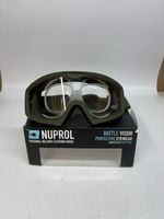 Nuprol Battle Visor Tactical Airsoft Goggles Full Seal Eye Protection EN166