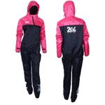 Ladies Workout Sauna Sweat Suit Weight Loss Running Jogging Exercise Tracksuit