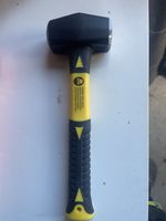 OX Tools 2.5lb Club Lump Hammer T081302 Hardened Steel Face, Fibreglass Handle
