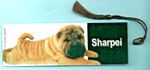 Pug Shar Pei Ori Pei Dog Puppy Bookmark Gift x Animal Lover Her Him QUALITY GIFT
