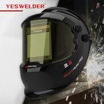 True Colour Welding Helmet Auto Darkening Ultra Optical Clarity Wide Shade