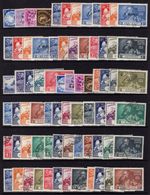 OMNIBUS 1949 U.P.U. SET (LESS FR. NEW HEBS & BAHAWALPUR) FINE USED, CAT. £738+